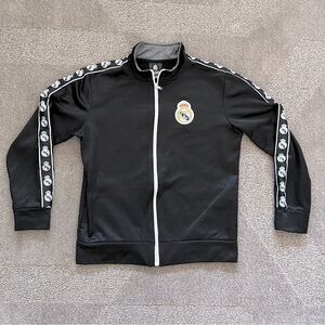 Black Real Madrid Track Jacket